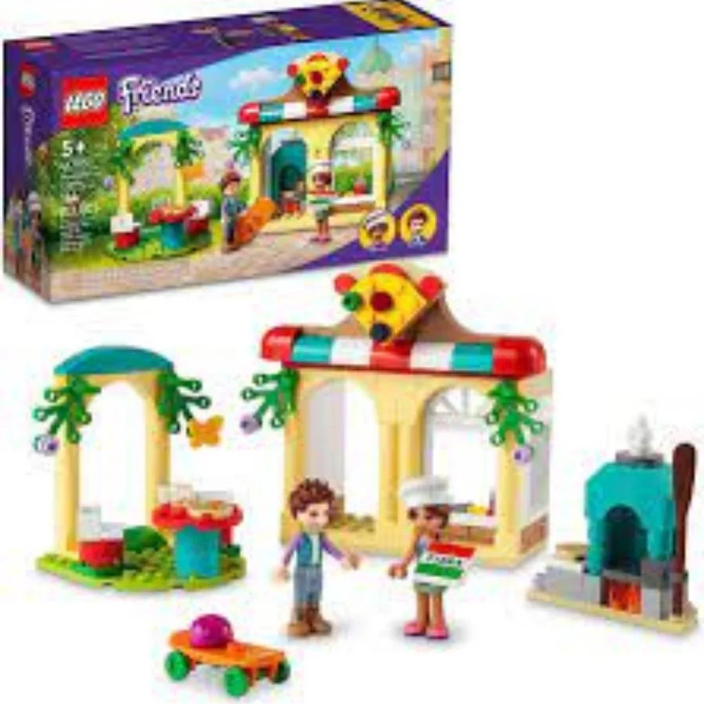 NWT LEGO FRIENDS HEARTLAKE CITY PIZZERIA 41705 144 PIECES AGES 5+ - Picture 4 of 9